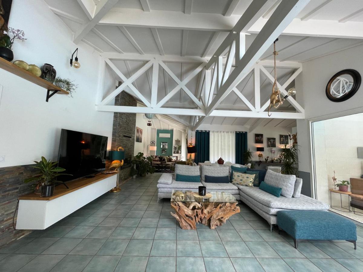 La Maison Blanche de Lanton Extérieur photo